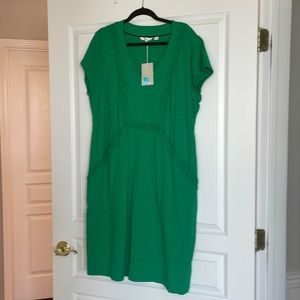 Boden Kelly green midi dress US size 20–22 long.